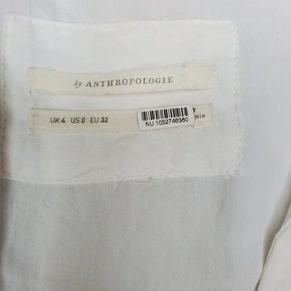 Anthropologie V-neck knot Front Midi Dress - Picture 12 of 13